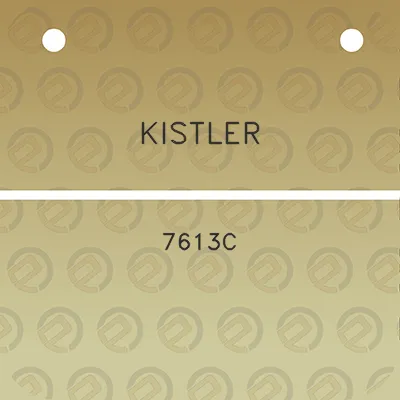 kistler-7613c