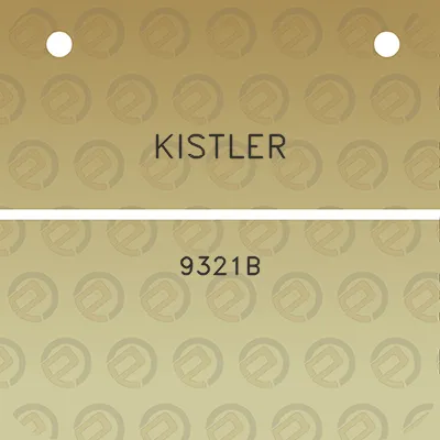 kistler-9321b