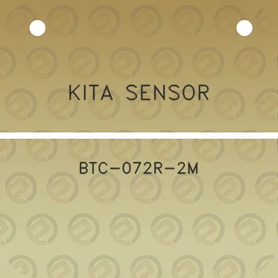 kita-sensor-btc-072r-2m