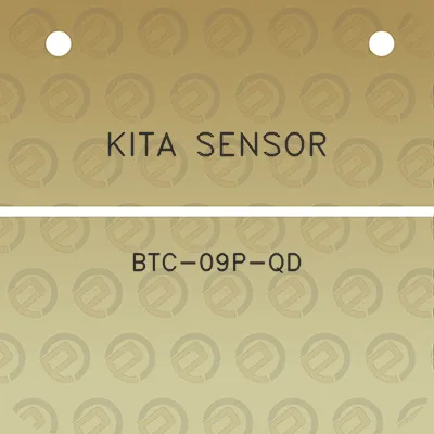 kita-sensor-btc-09p-qd