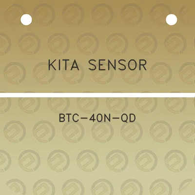 kita-sensor-btc-40n-qd