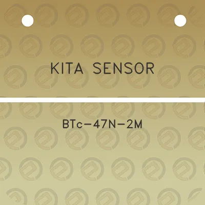 kita-sensor-btc-47n-2m