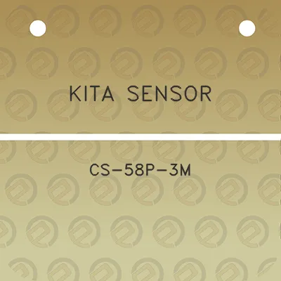 kita-sensor-cs-58p-3m