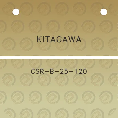 kitagawa-csr-b-25-120