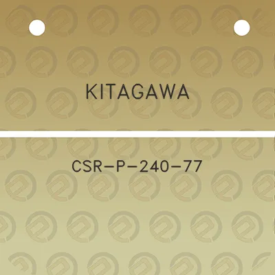 kitagawa-csr-p-240-77