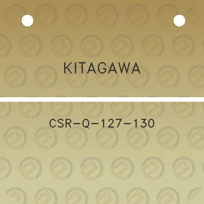 kitagawa-csr-q-127-130