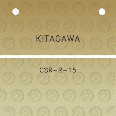 kitagawa-csr-r-15