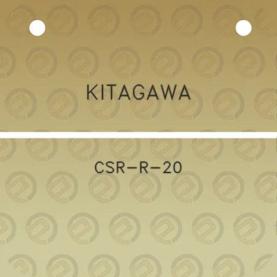 kitagawa-csr-r-20