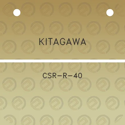 kitagawa-csr-r-40