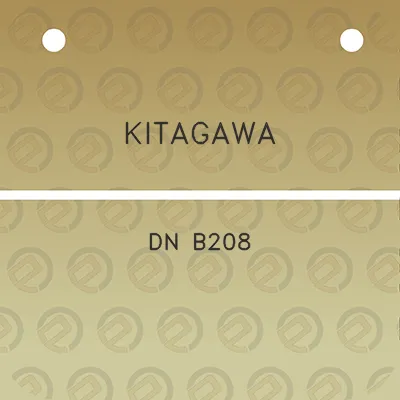 kitagawa-dn-b208