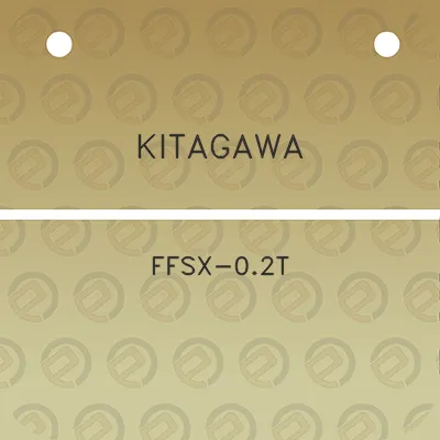 kitagawa-ffsx-02t