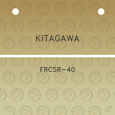 kitagawa-frcsr-40