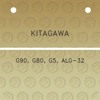 kitagawa-g90-g80-g5-alg-32