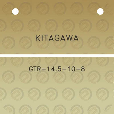 kitagawa-gtr-145-10-8