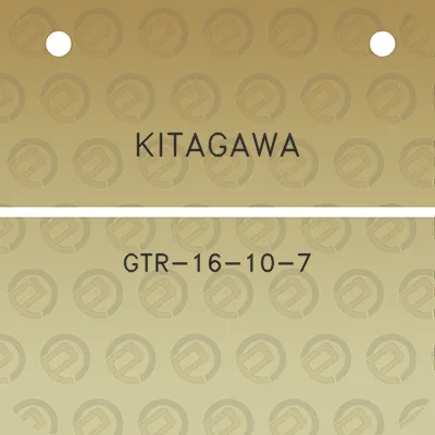 kitagawa-gtr-16-10-7