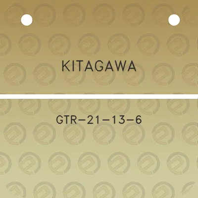 kitagawa-gtr-21-13-6