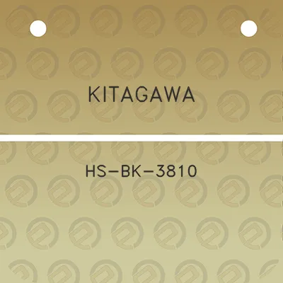 kitagawa-hs-bk-3810