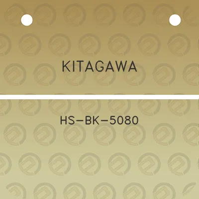 kitagawa-hs-bk-5080