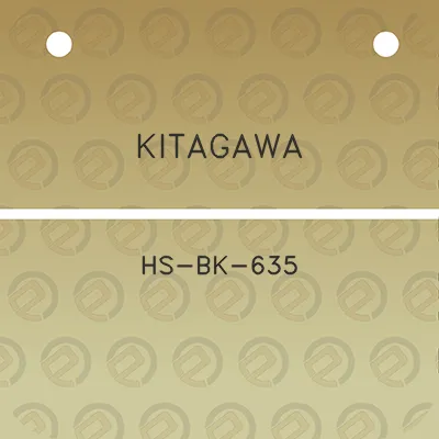 kitagawa-hs-bk-635