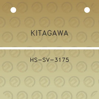 kitagawa-hs-sv-3175