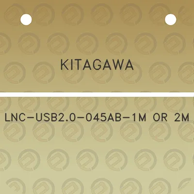 kitagawa-lnc-usb20-045ab-1m-or-2m