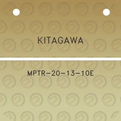 kitagawa-mptr-20-13-10e