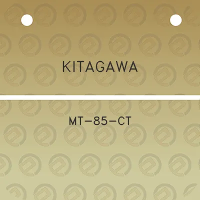 kitagawa-mt-85-ct