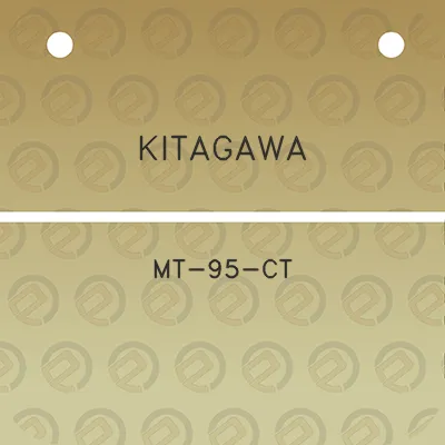 kitagawa-mt-95-ct