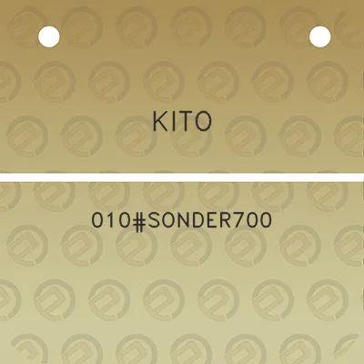 kito-010sonder700