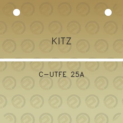 kitz-c-utfe-25a