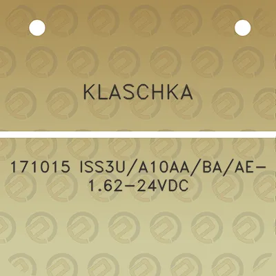 klaschka-171015-iss3ua10aabaae-162-24vdc