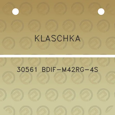 klaschka-30561-bdif-m42rg-4s