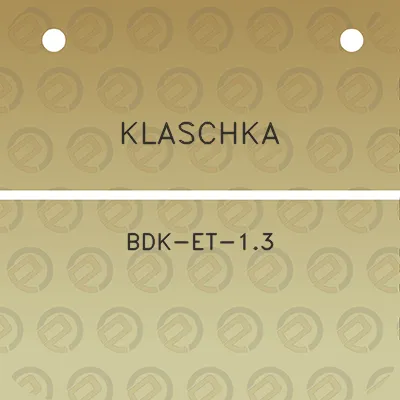 klaschka-bdk-et-13