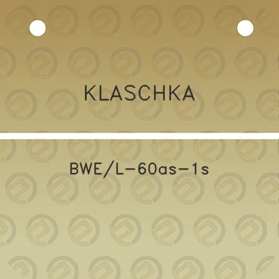 klaschka-bwel-60as-1s