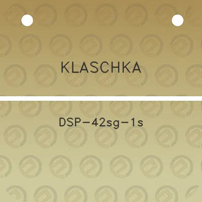 klaschka-dsp-42sg-1s