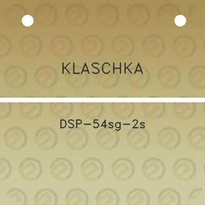 klaschka-dsp-54sg-2s