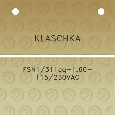 klaschka-fsn1311cq-160-115230vac