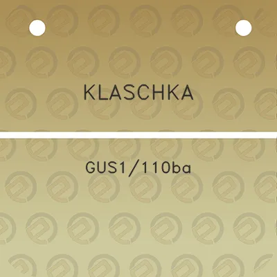 klaschka-gus1110ba