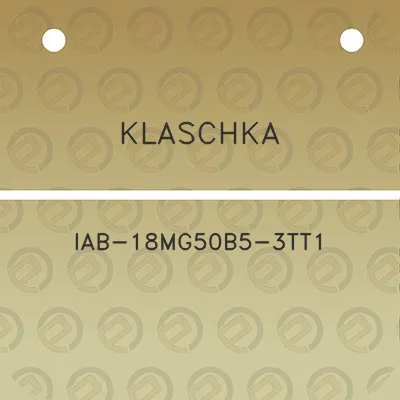 klaschka-iab-18mg50b5-3tt1