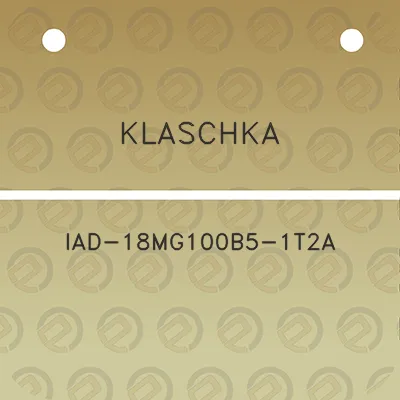 klaschka-iad-18mg100b5-1t2a