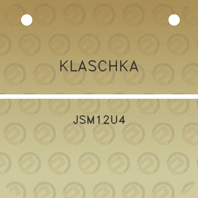 klaschka-jsm12u4