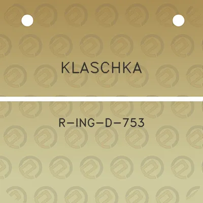 klaschka-r-ing-d-753