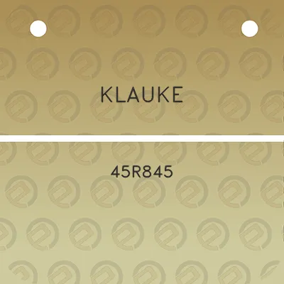 klauke-45r845