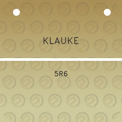 klauke-5r6