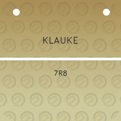 klauke-7r8