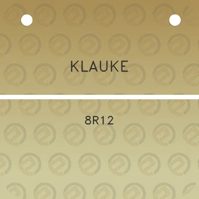 klauke-8r12