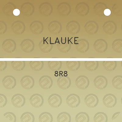 klauke-8r8