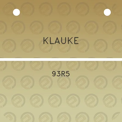 klauke-93r5