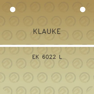 klauke-ek-6022-l