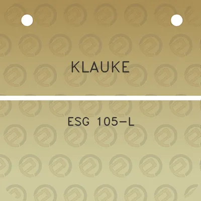 klauke-esg-105-l